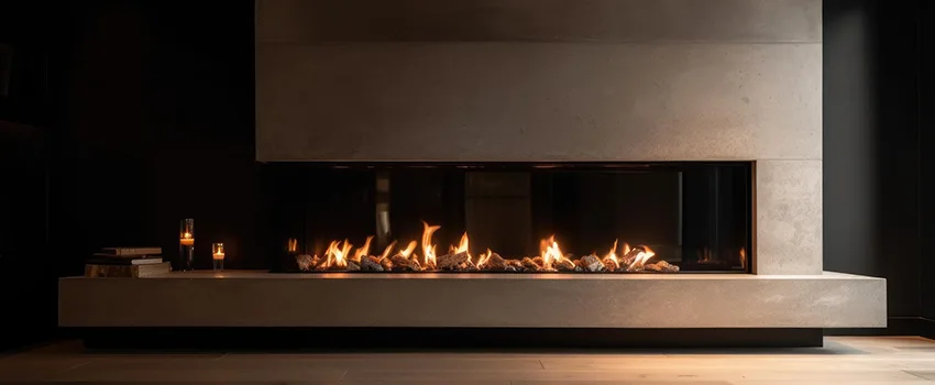 Gas Fireplace Ember Bed Design Services in Georgetown, Kentucky