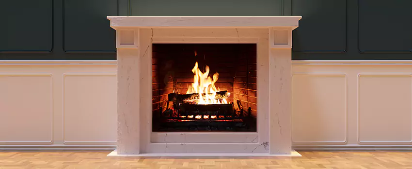 Open Flame Wood-Burning Fireplace Installation Services in Georgetown, Kentucky