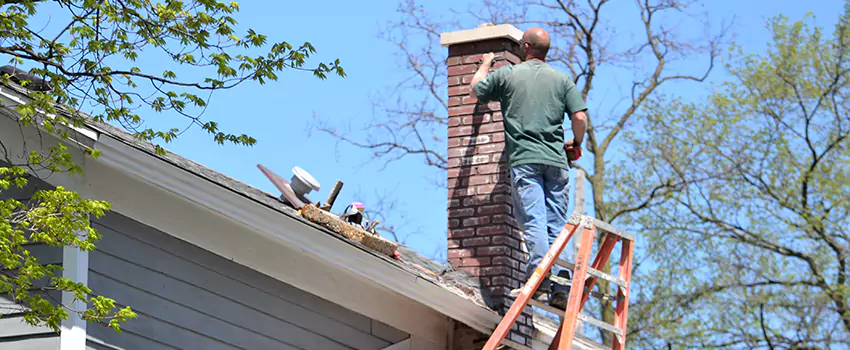 Vinyl and PVC Chimney Flashing Installation in Georgetown, KY