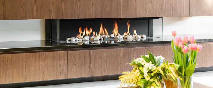 Double-height Fireplace Design Refurbishment in Georgetown, Kentucky