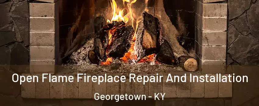  Open Flame Fireplace Repair And Installation Georgetown - KY